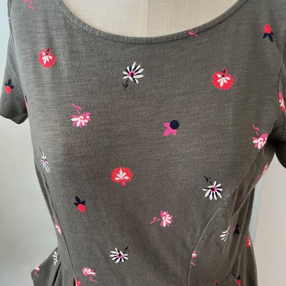 Boden Cotton Floral Dress Size 8P - Picture 3 of 6